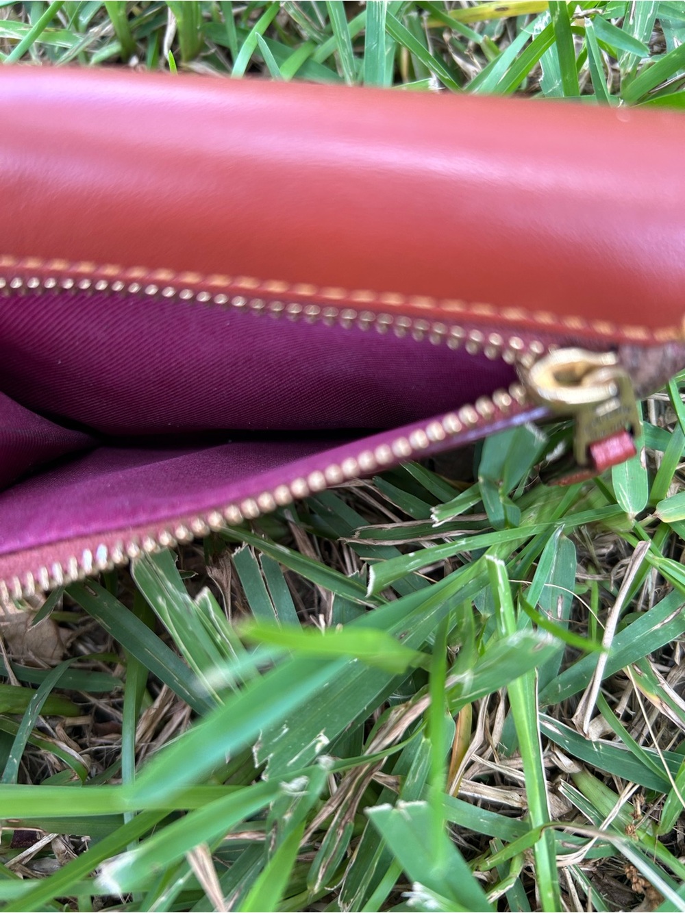 Coach Signature Color Block Trifold Wallet - Picture 8 of 11